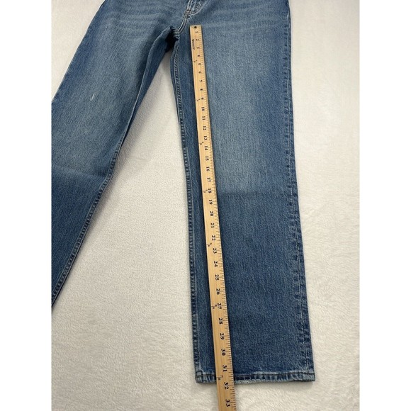 COPY - NWT Abercrombie & Fitch The 90s Straight Ultra High Rise 31, 12 R Distre… - Picture 11 of 13